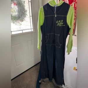 O.R.D. Jeans maxi  dress NWT size small
